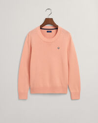 Katoenen Icon G sweater met ronde hals