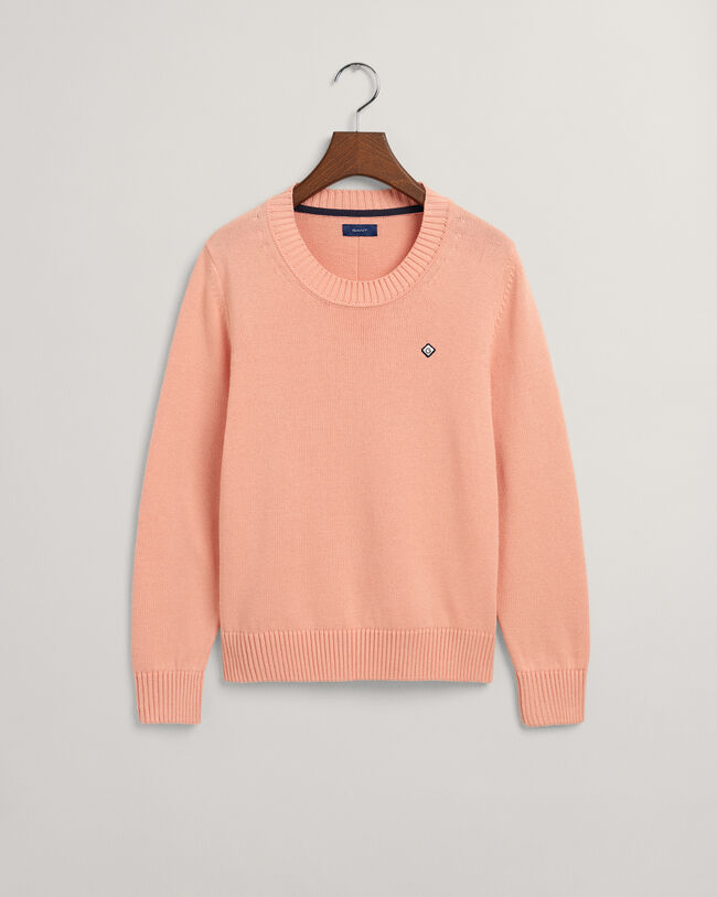 Katoenen Icon G sweater met ronde hals