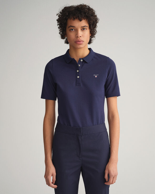 Original piqué poloshirt met halflange mouwen