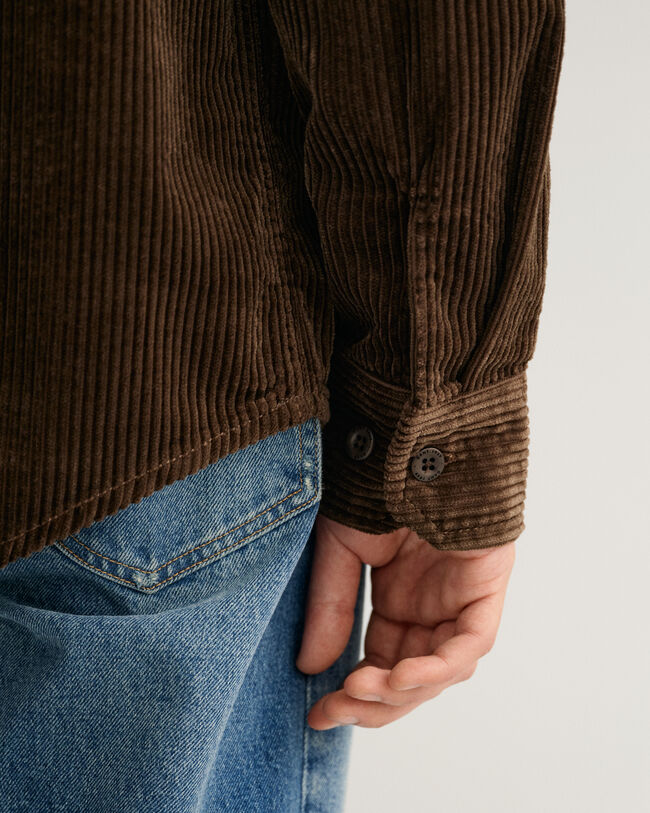 Corduroy overshirt