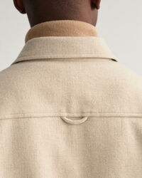 Overshirt van wolmix