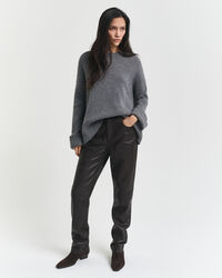 5-pocket leren broek