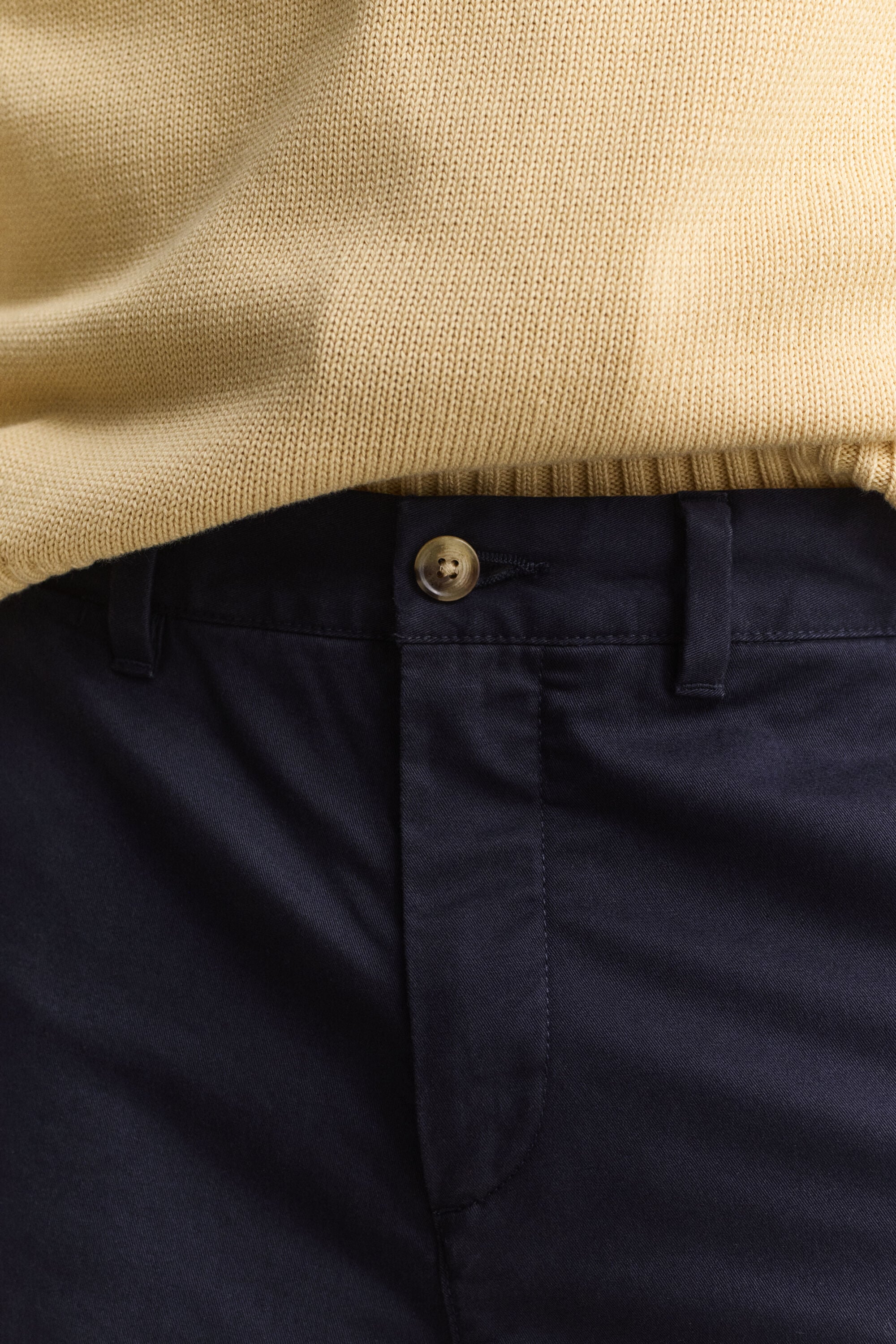 Klassieke chino met normale pasvorm