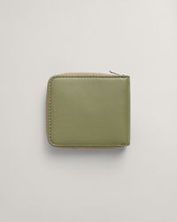 Leren portemonnee met rits