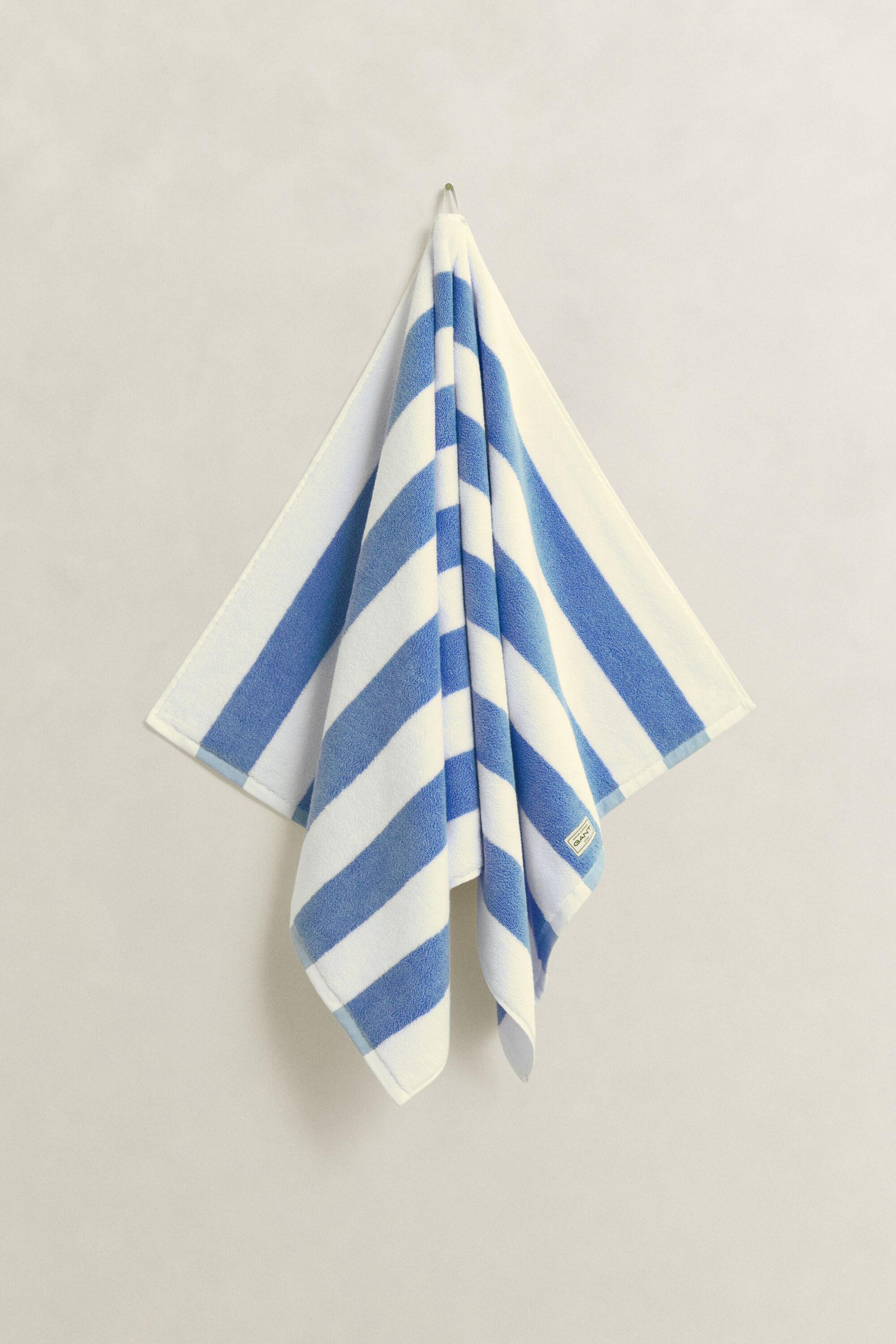 Gestreepte handdoek 70 x 140 cm