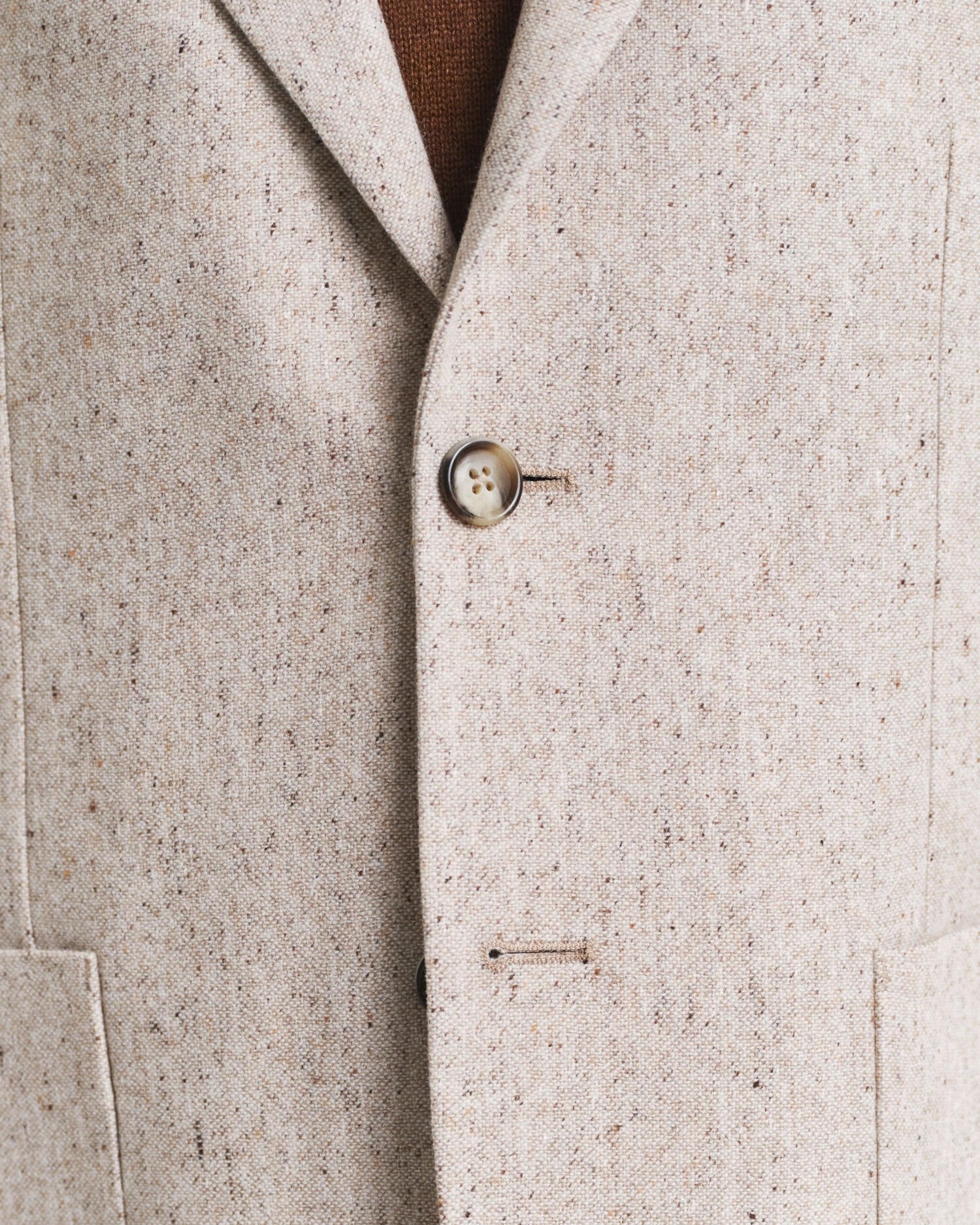 Slim Fit Donegal kostuumjasje