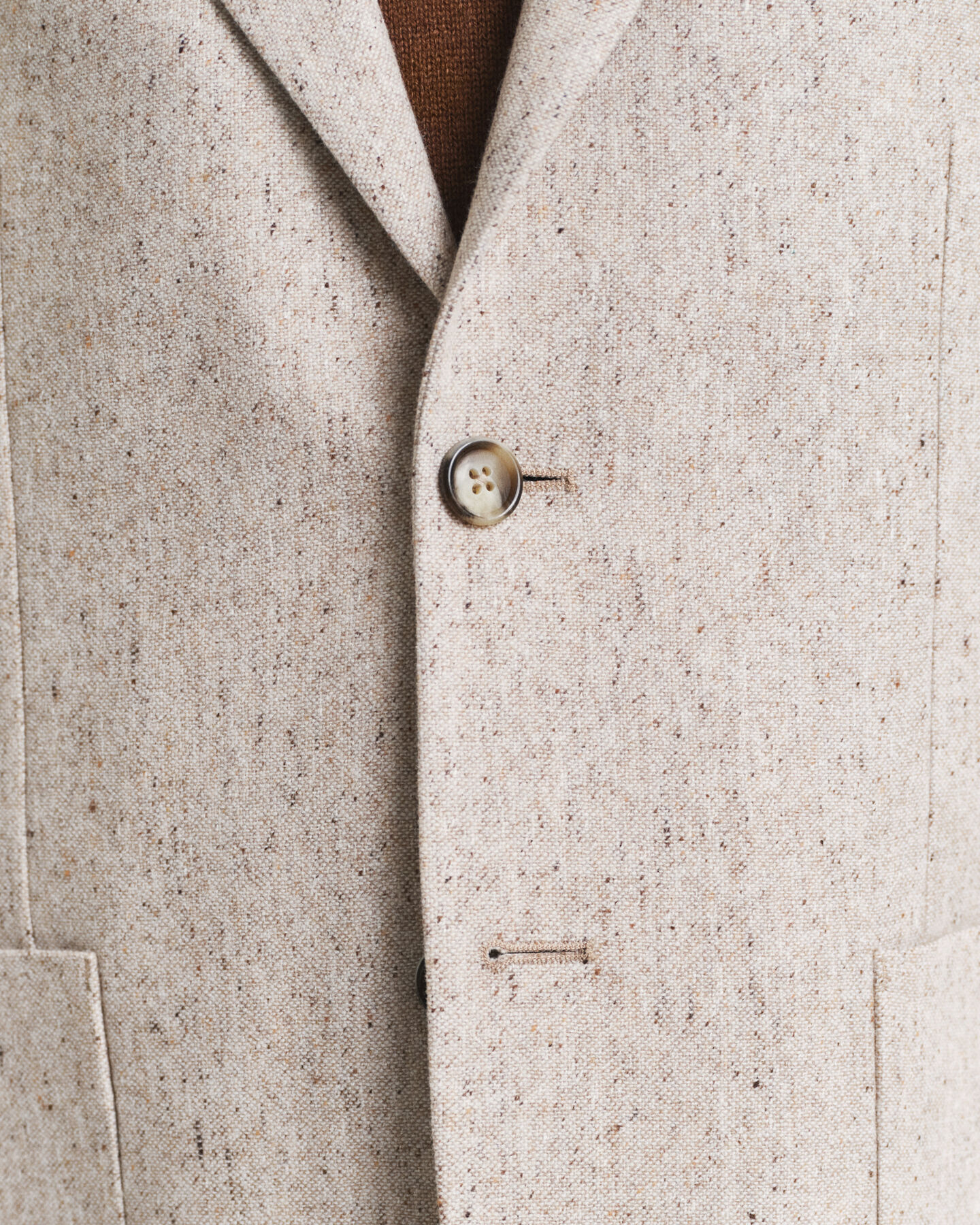 Slim Fit Donegal kostuumjasje