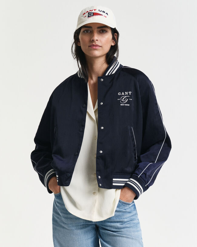 Satijnen Varsity Jacket