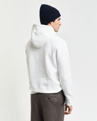 Hoodie met gebosseleerd logo