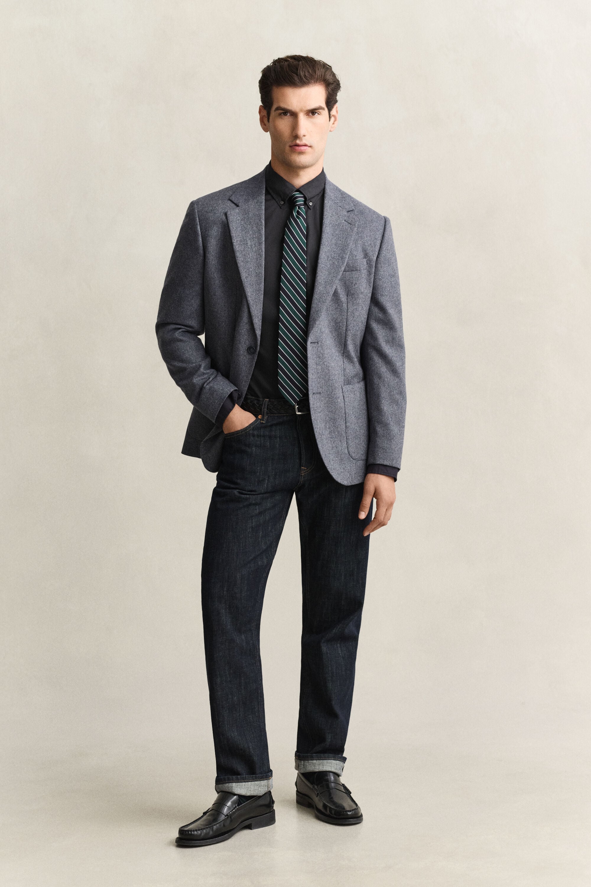 Classic Slim poplin overhemd