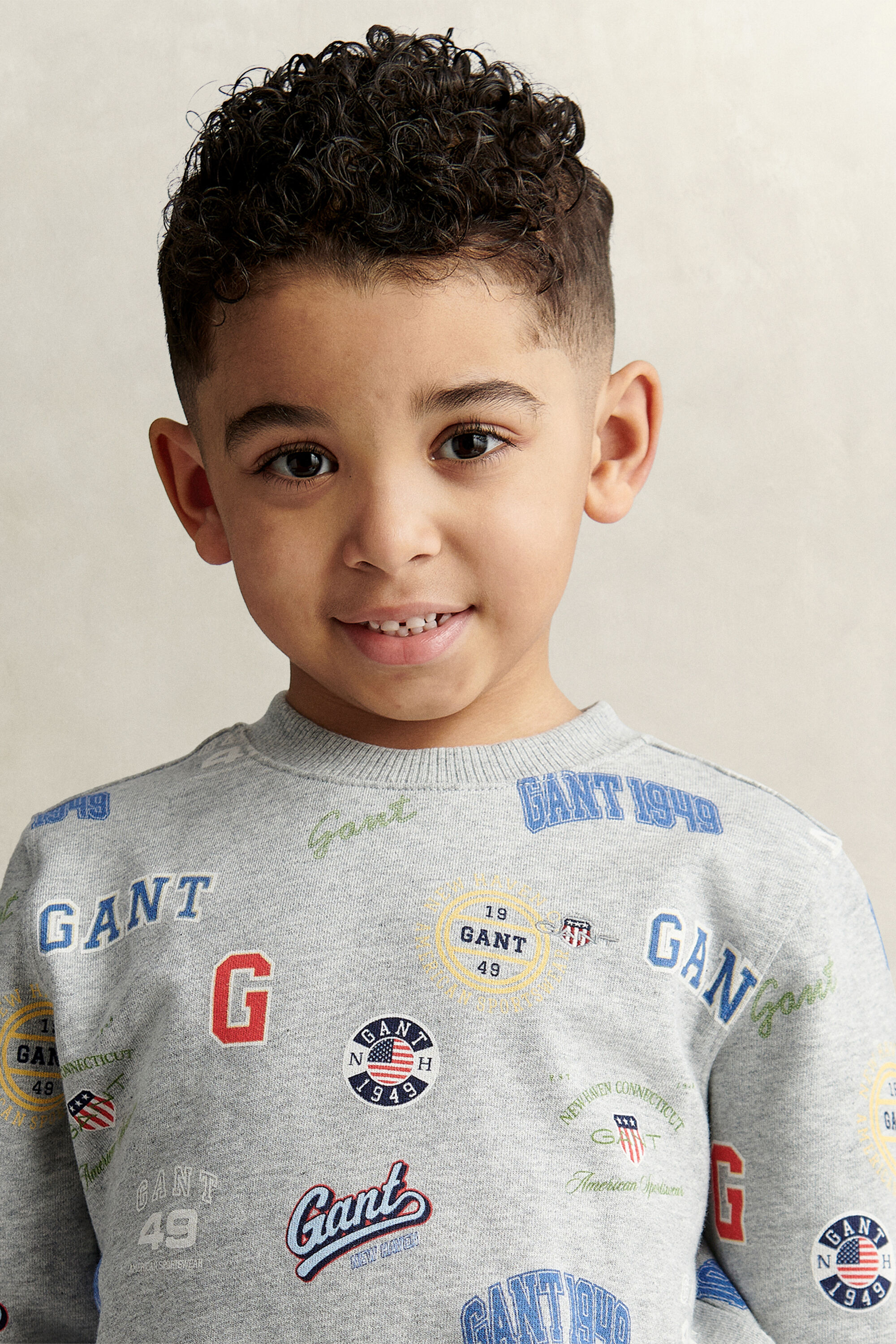 Set van sweatshort en sweatshirt met print voor jongens