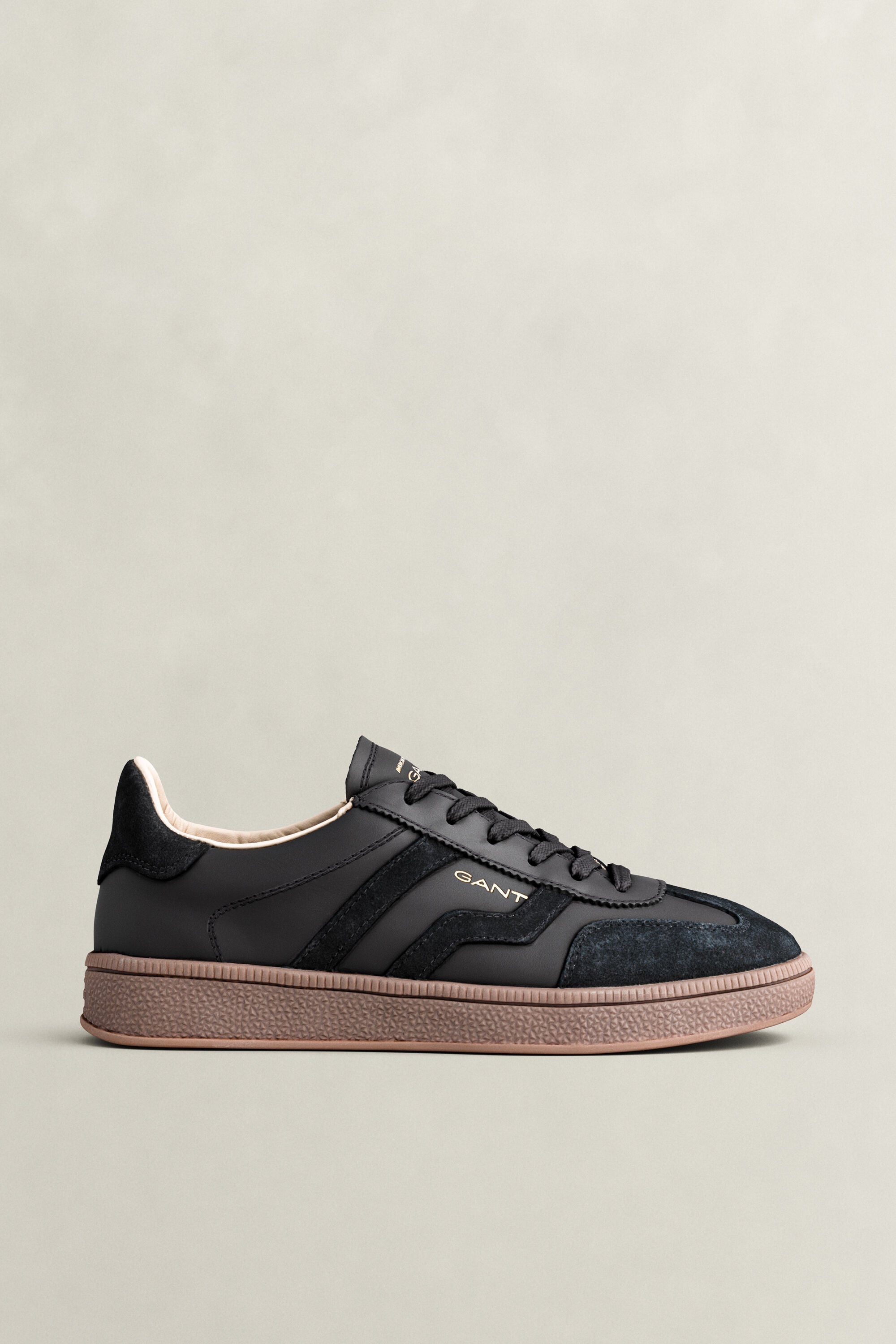 Cuzima-sneakers van suède-leer
