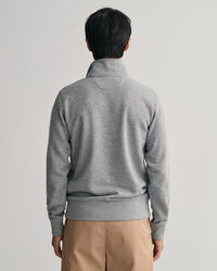 Original sweatshirt met korte rits