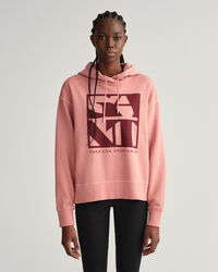 Quadrat Logo hoodie