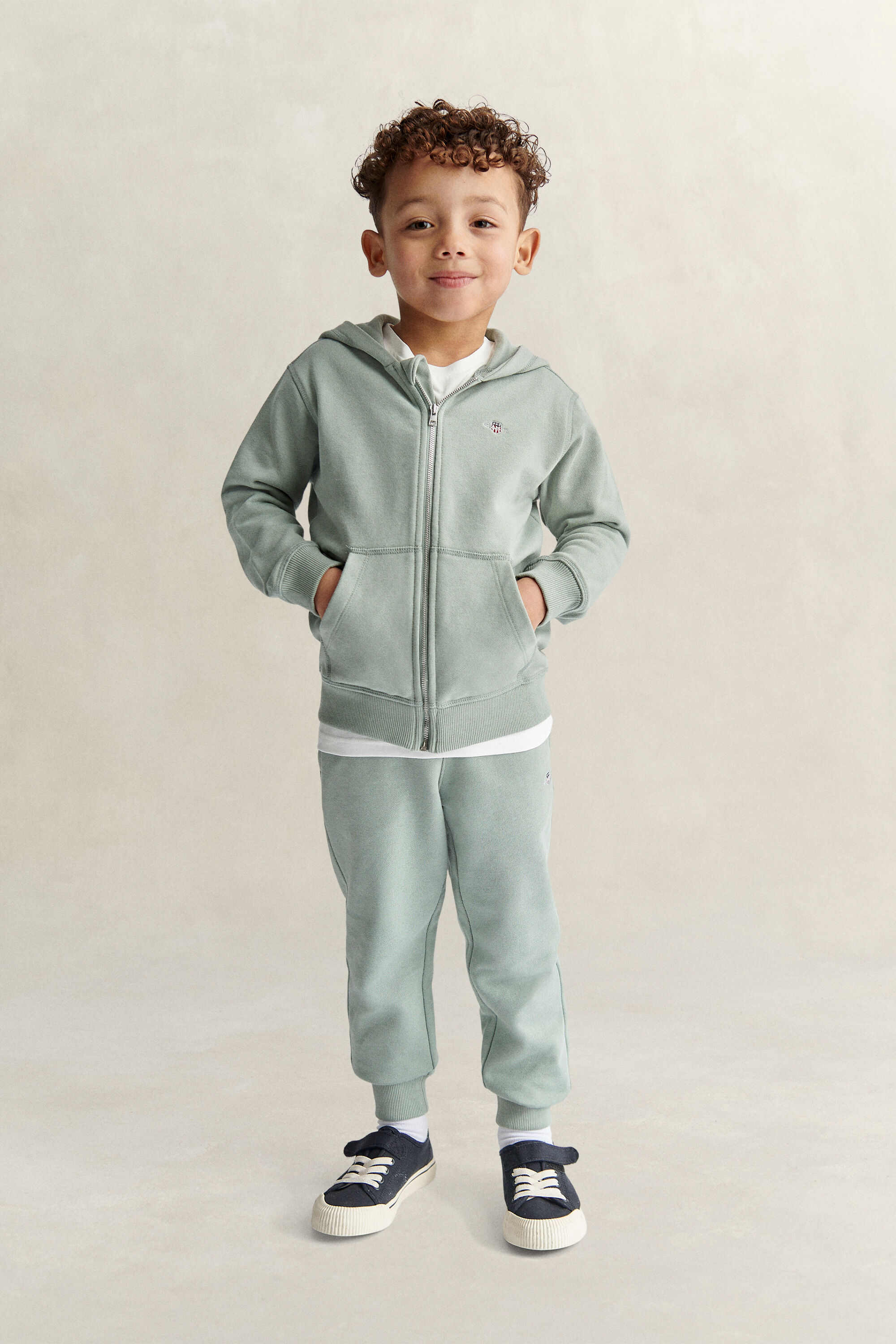 Kids Shield hoodie met ritssluiting