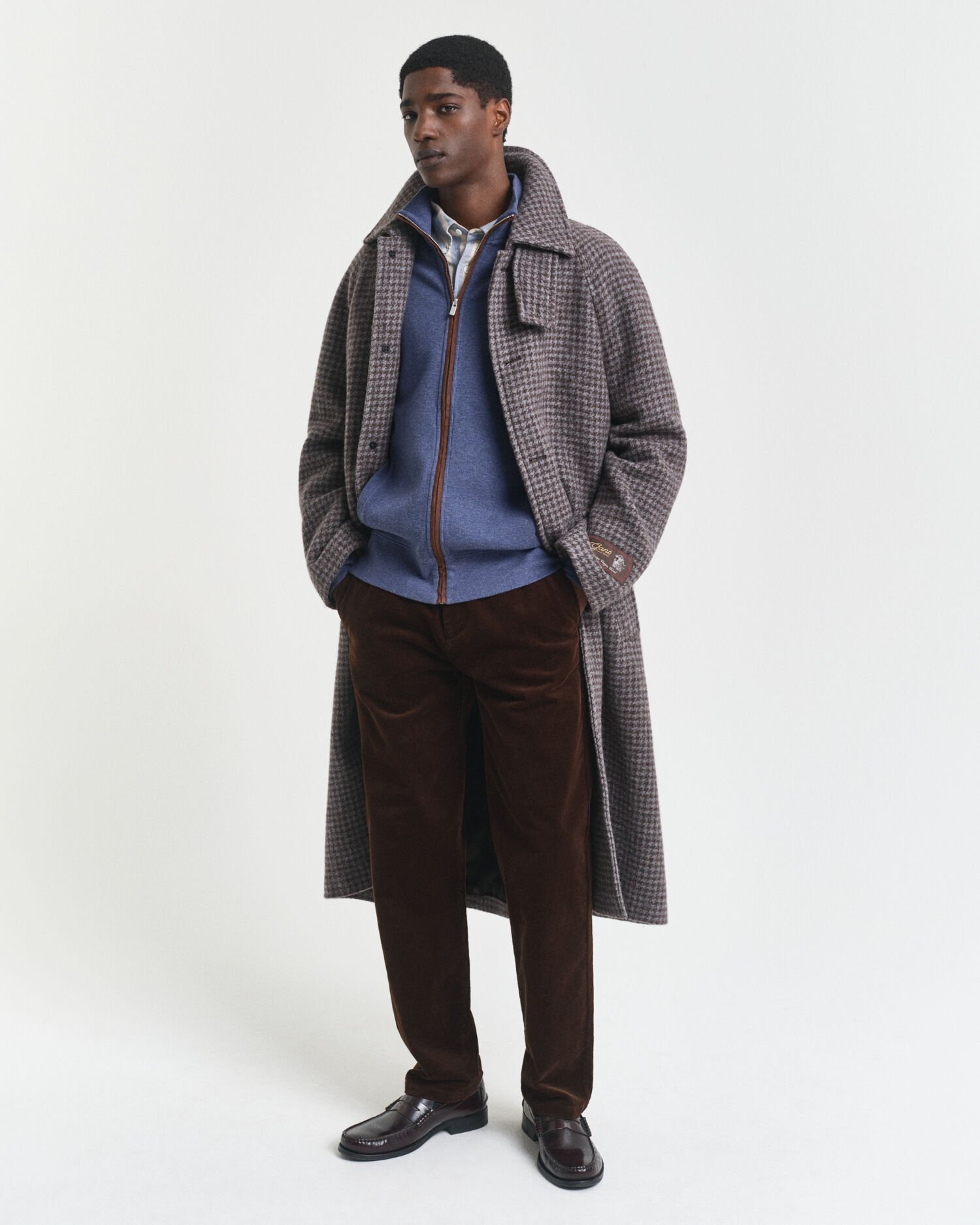 Sacker Rib vest met ritssluiting