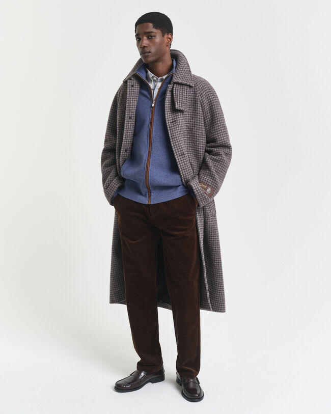 Sacker Rib vest met ritssluiting