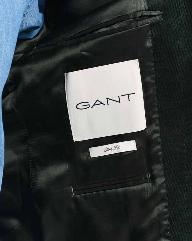 Slim Fit corduroy kostuumjasje