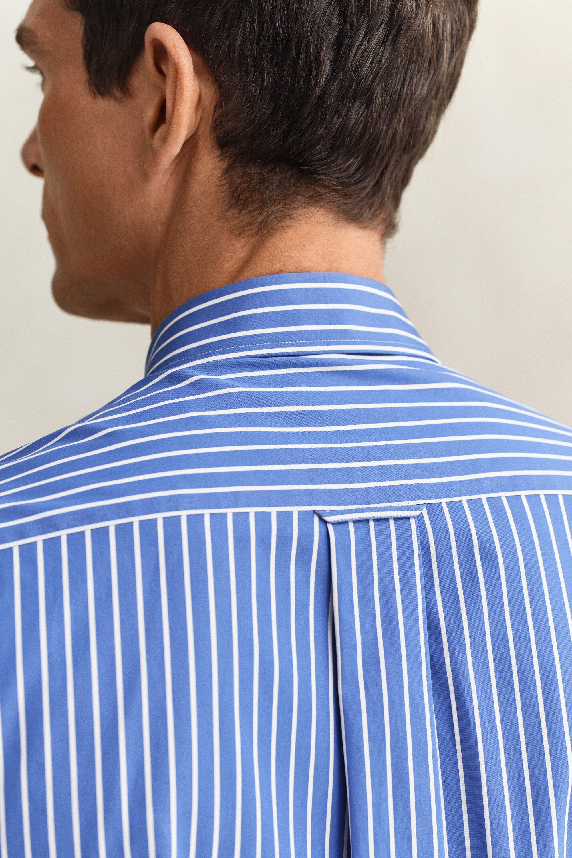 Poplin overoverhemdjurk