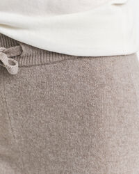 Broek van gebreide wol