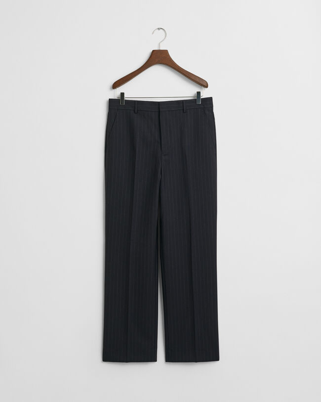 Relaxed Fit kostuumbroek met krijtstreep