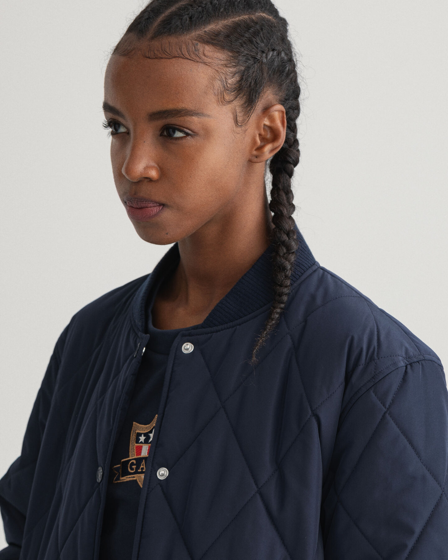 Gewatteerd coachjack