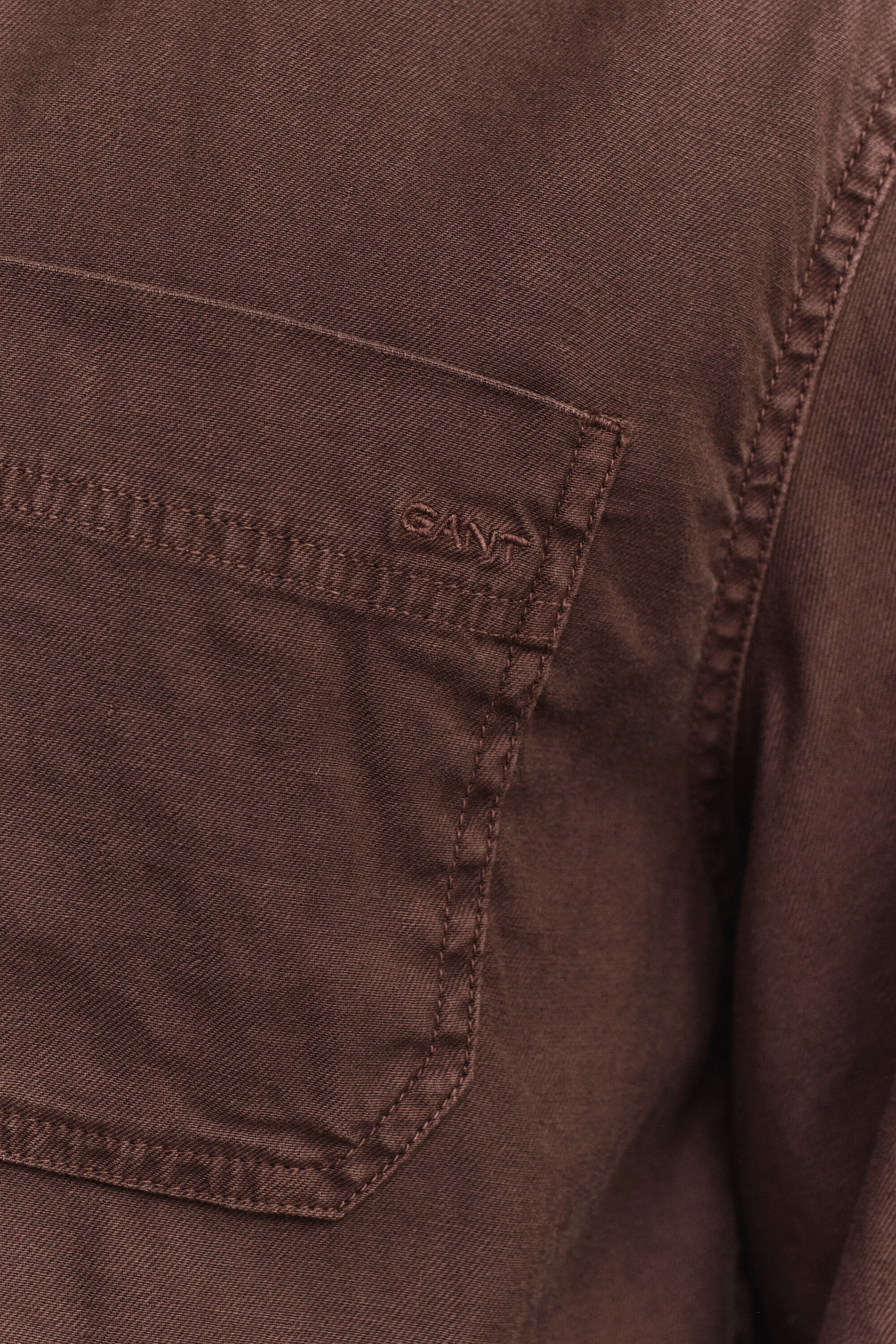 Overshirt met linnenmix