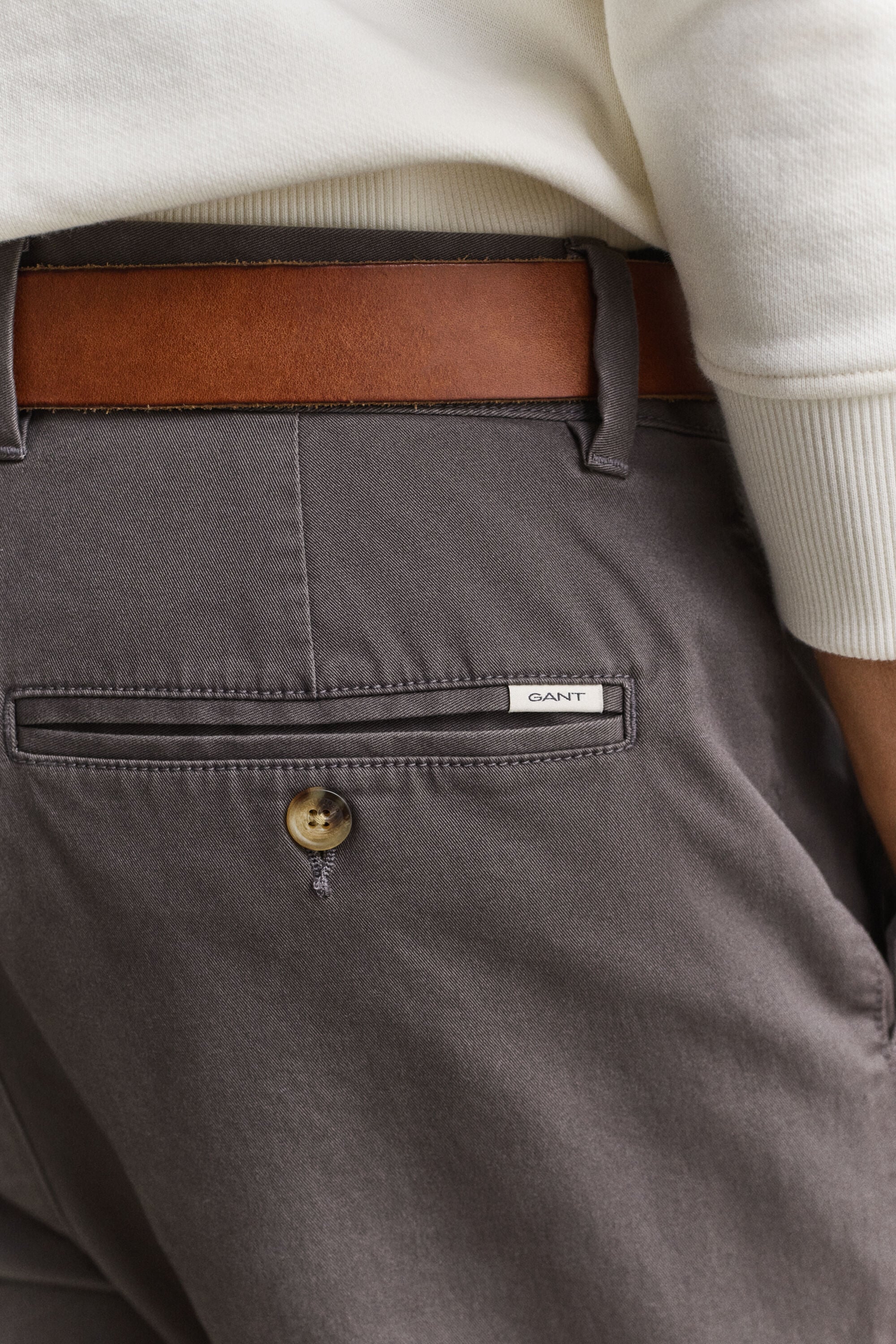 Klassieke chino met normale pasvorm