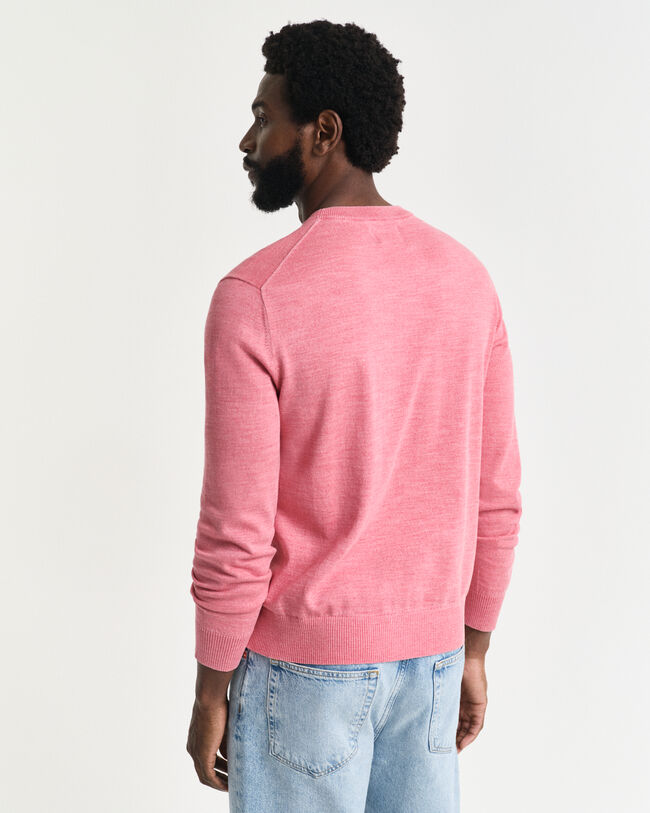 Sunfaded sweater met ronde hals