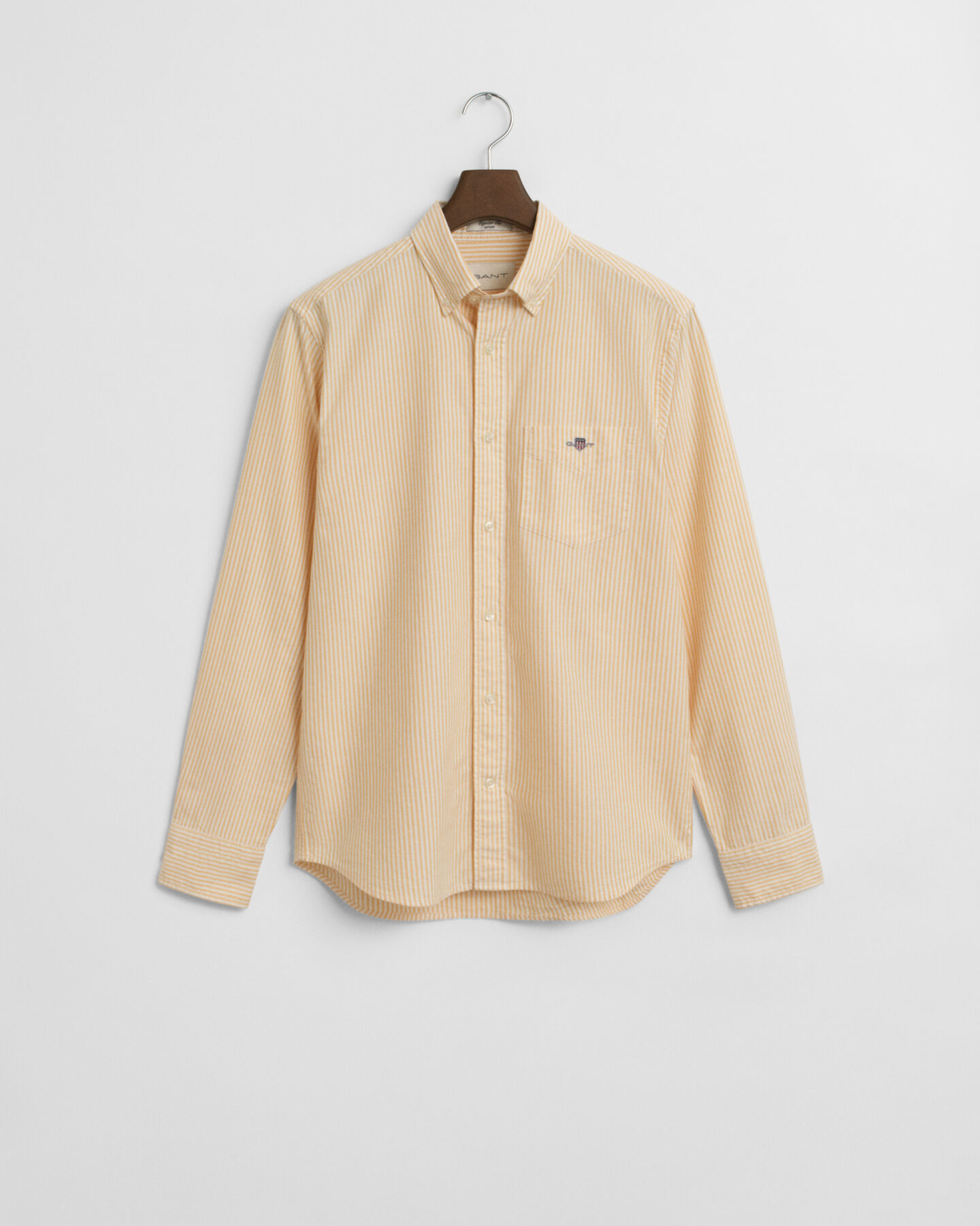 Regular Fit klassiek Oxford-overhemd met Bankerstreep