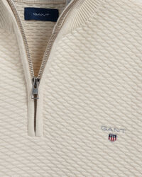 Triangle Texture trui met korte rits