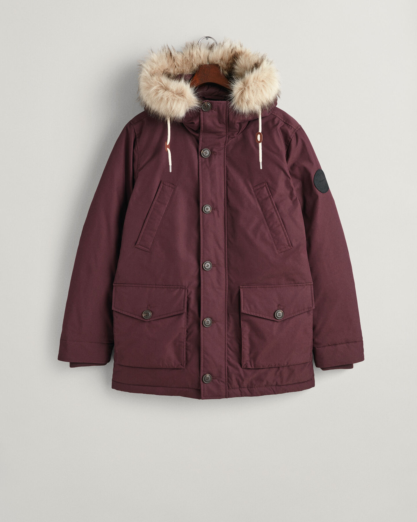 Klassieke winterparka