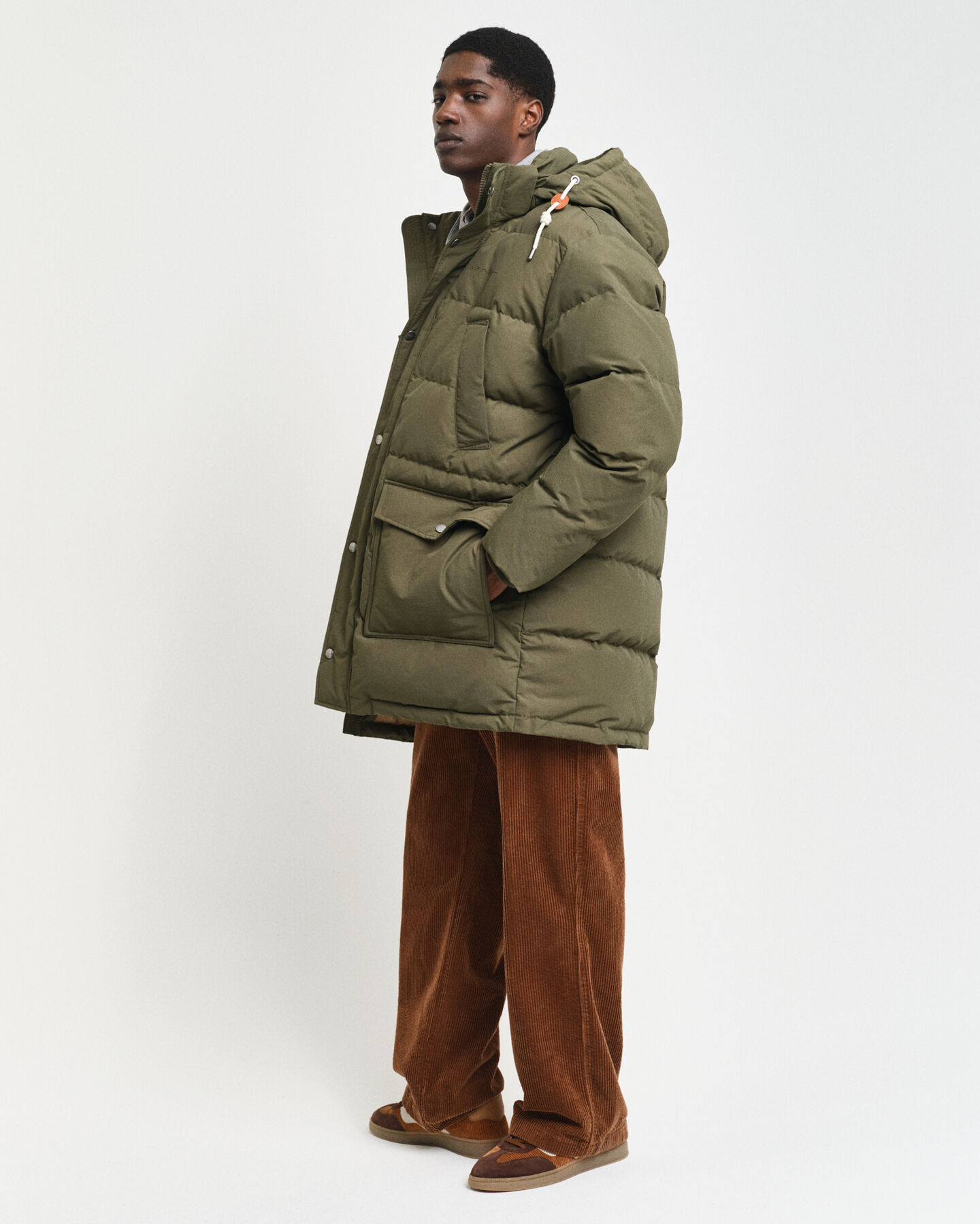 Halflang zwaar donsjack