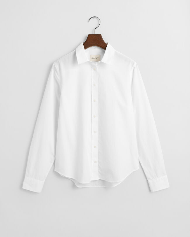 Regular Fit Classic overhemd van poplin