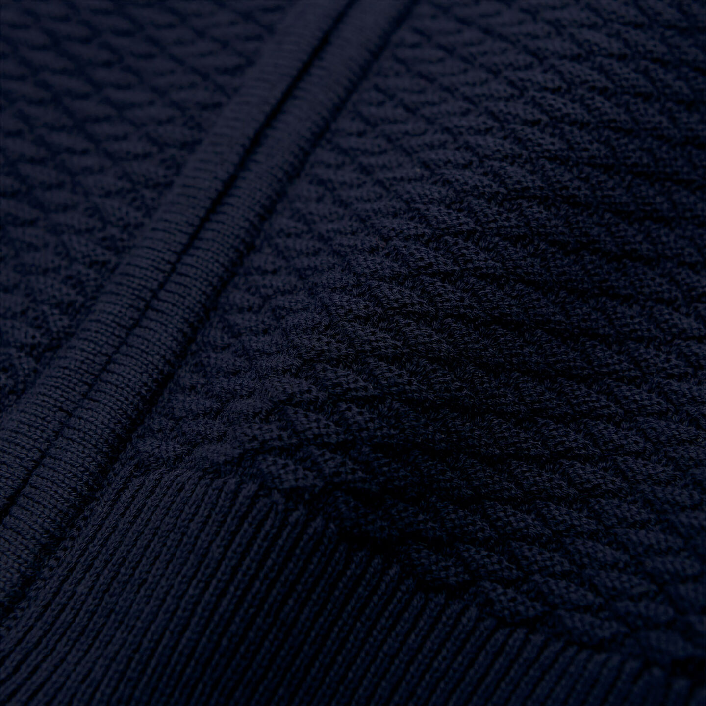 Triangle Texture vest met rits