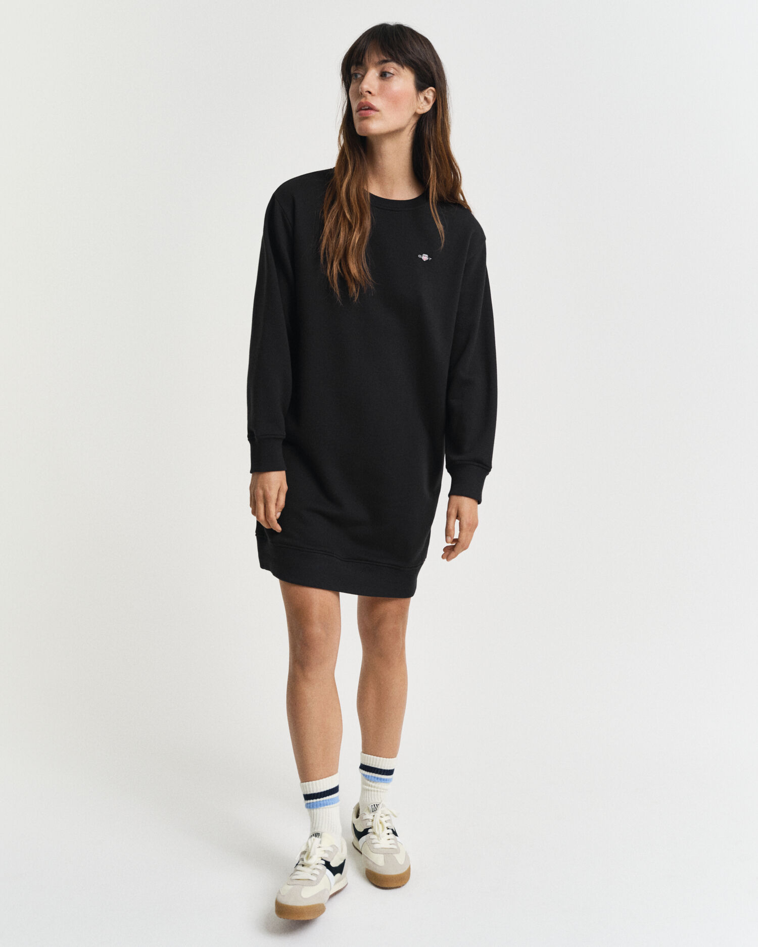 Shield sweatjurk met ronde hals
