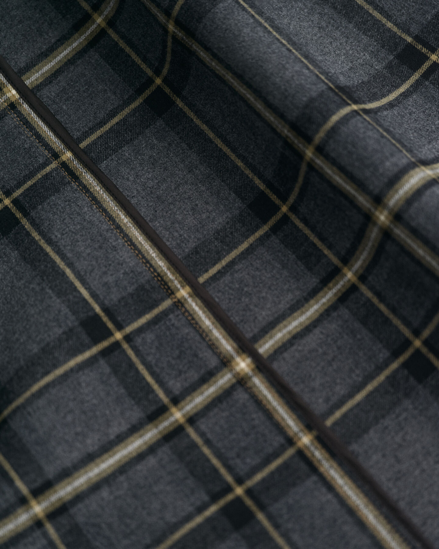 Trenchcoat van gebonden katoen