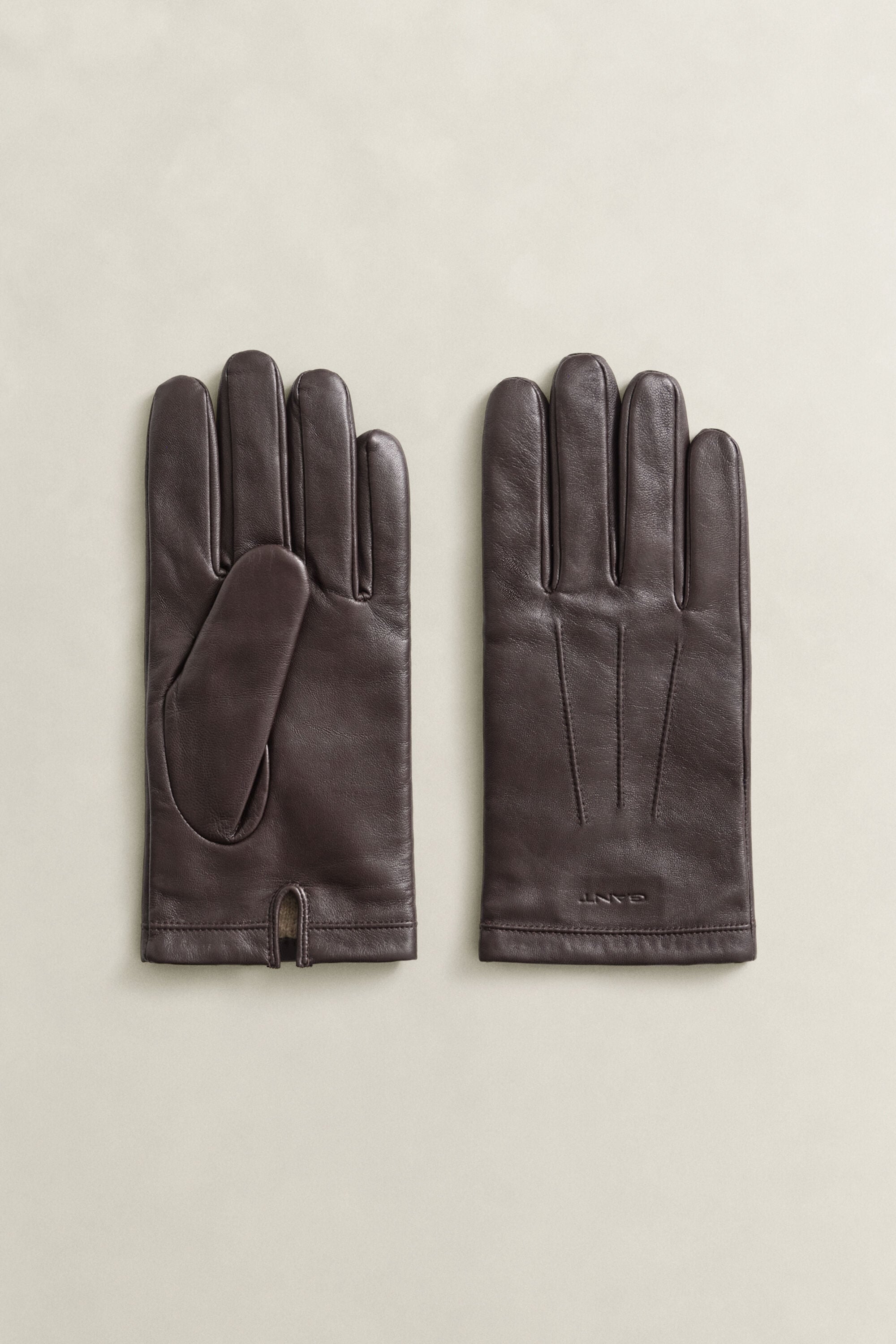 Lamsleren handschoenen met kasjmier voering