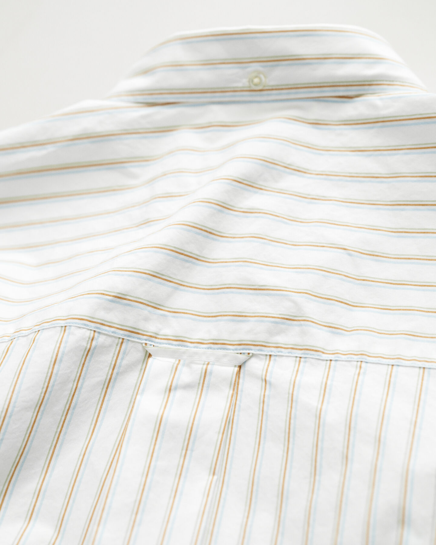 Relaxed Fit Heritage Poplin overhemd met strepen en korte mouwen