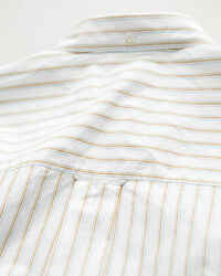 Relaxed Fit Heritage Poplin overhemd met strepen en korte mouwen