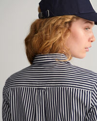 Regular Fit poplin overhemd met strepen