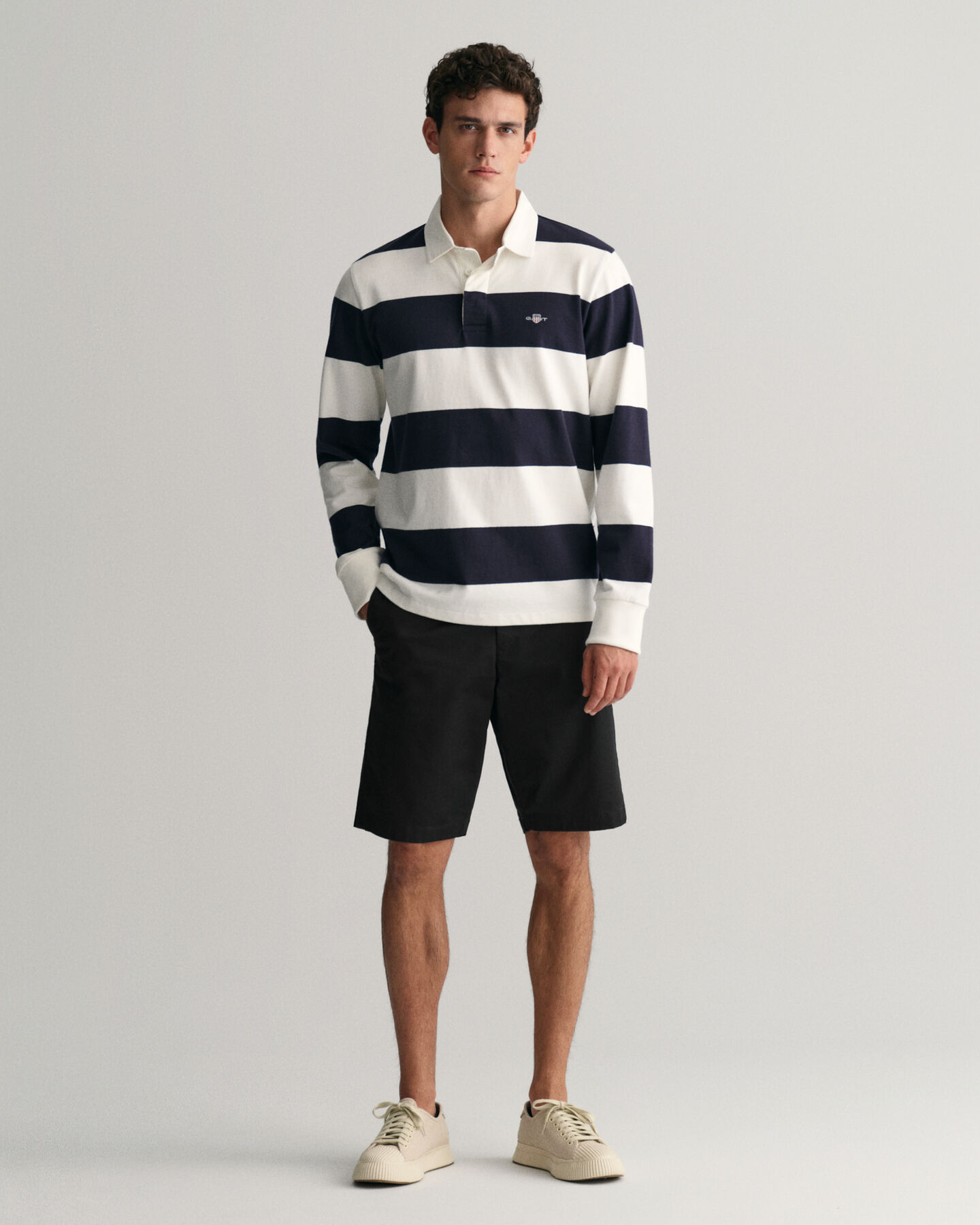 Relaxed Fit short van keperstof