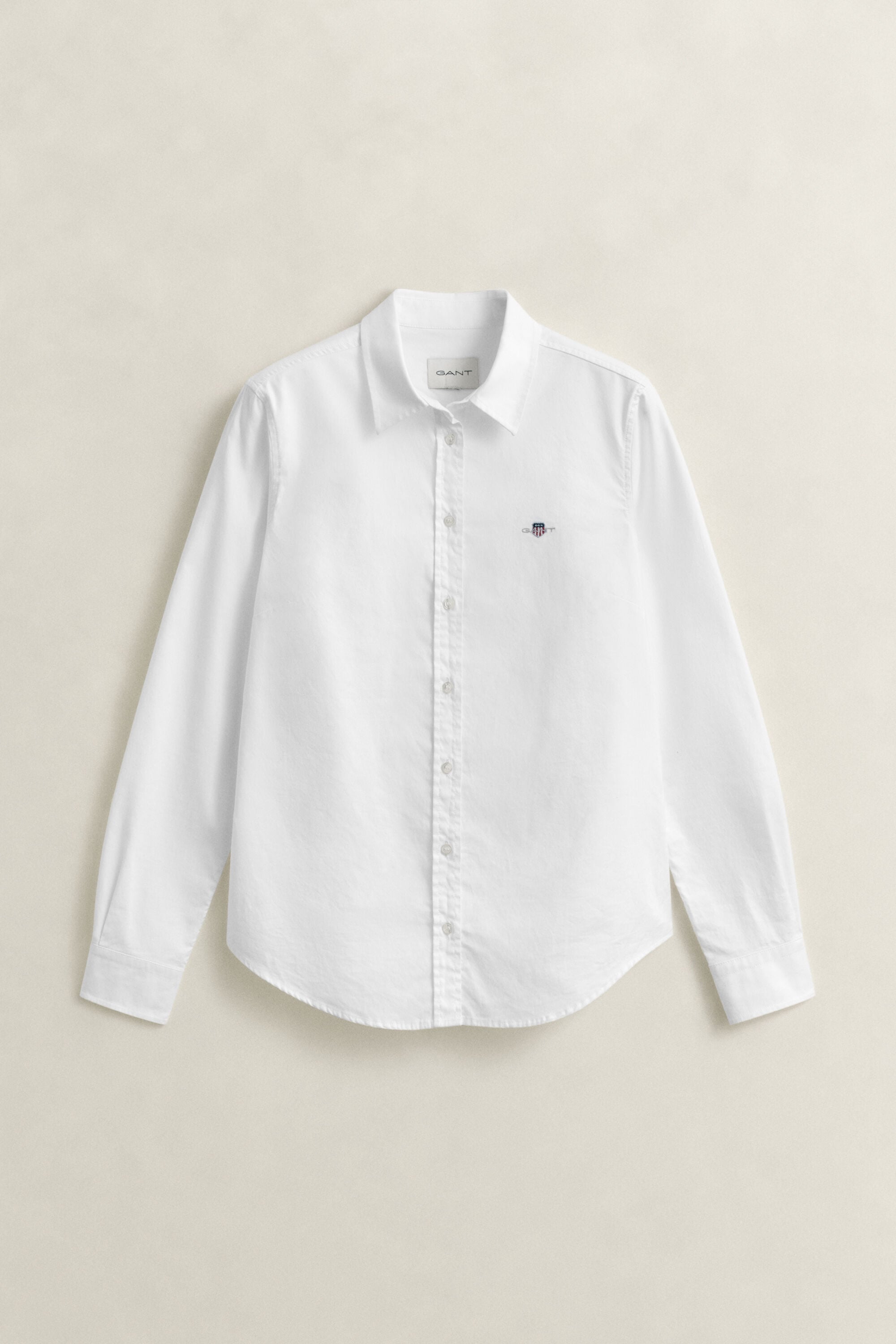 Classic Slim Oxford-overhemd met stretch