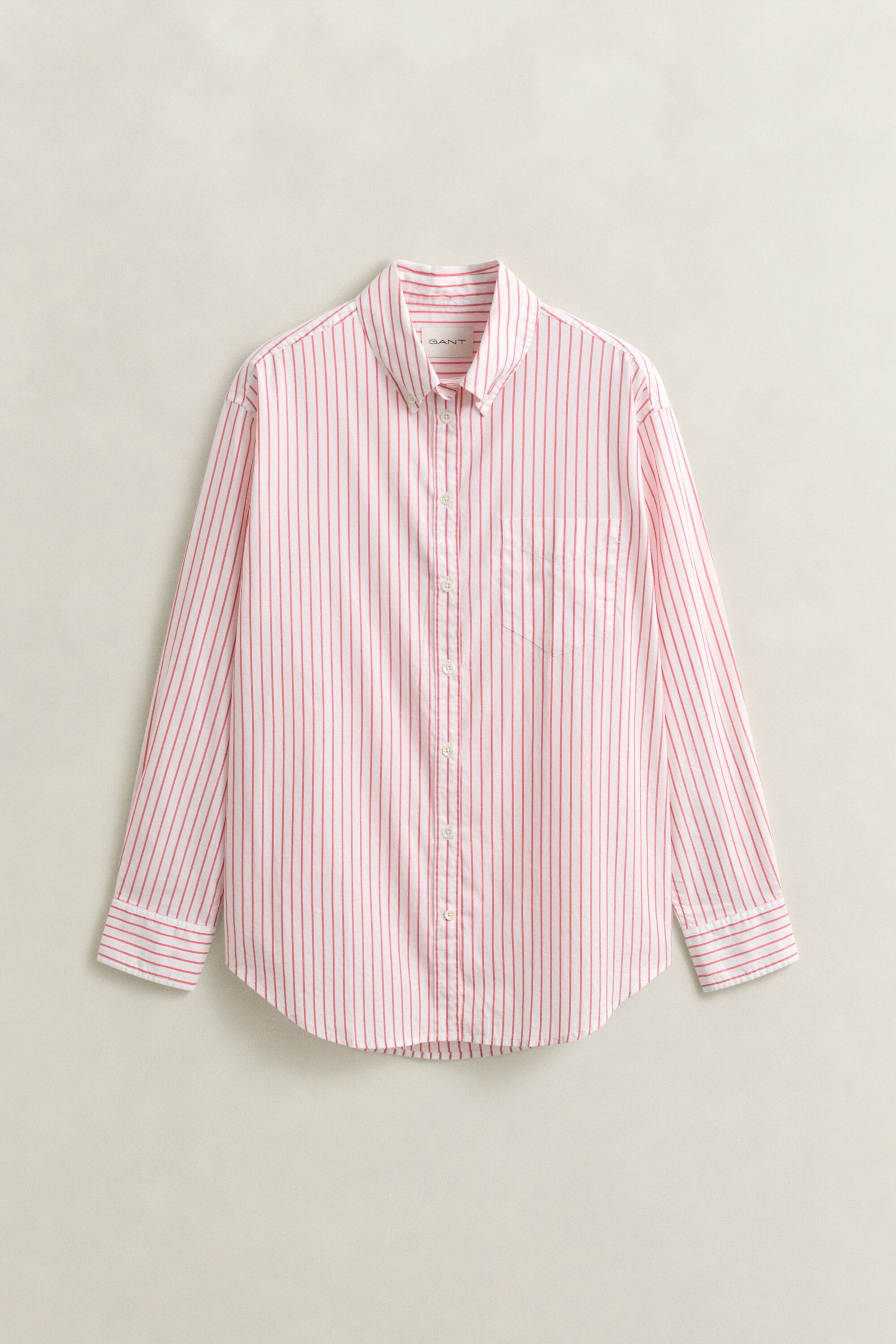 Luxury Oxford-overoverhemd met strepen