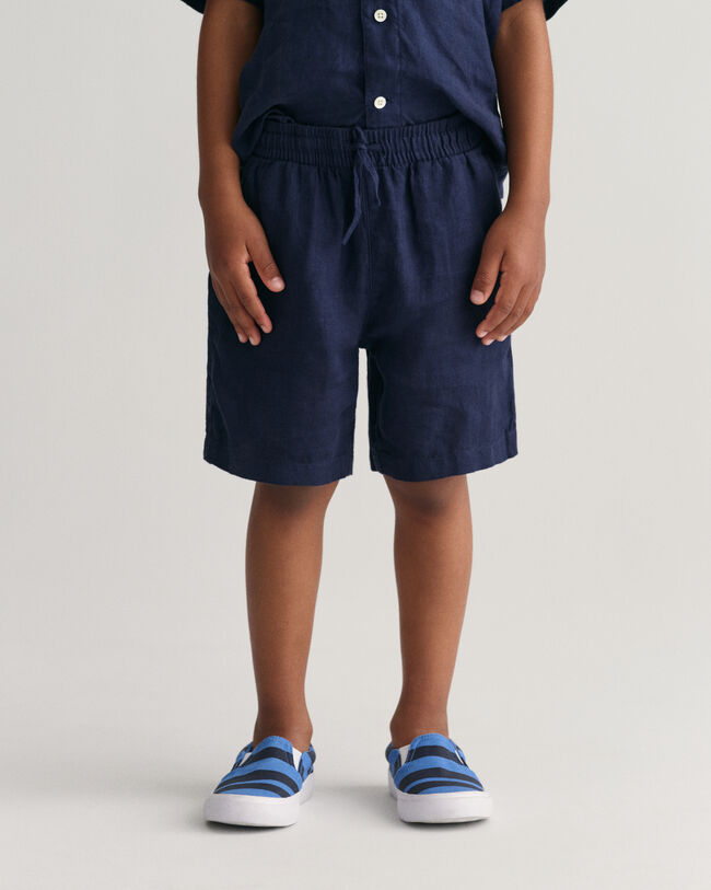 Kids linnen short