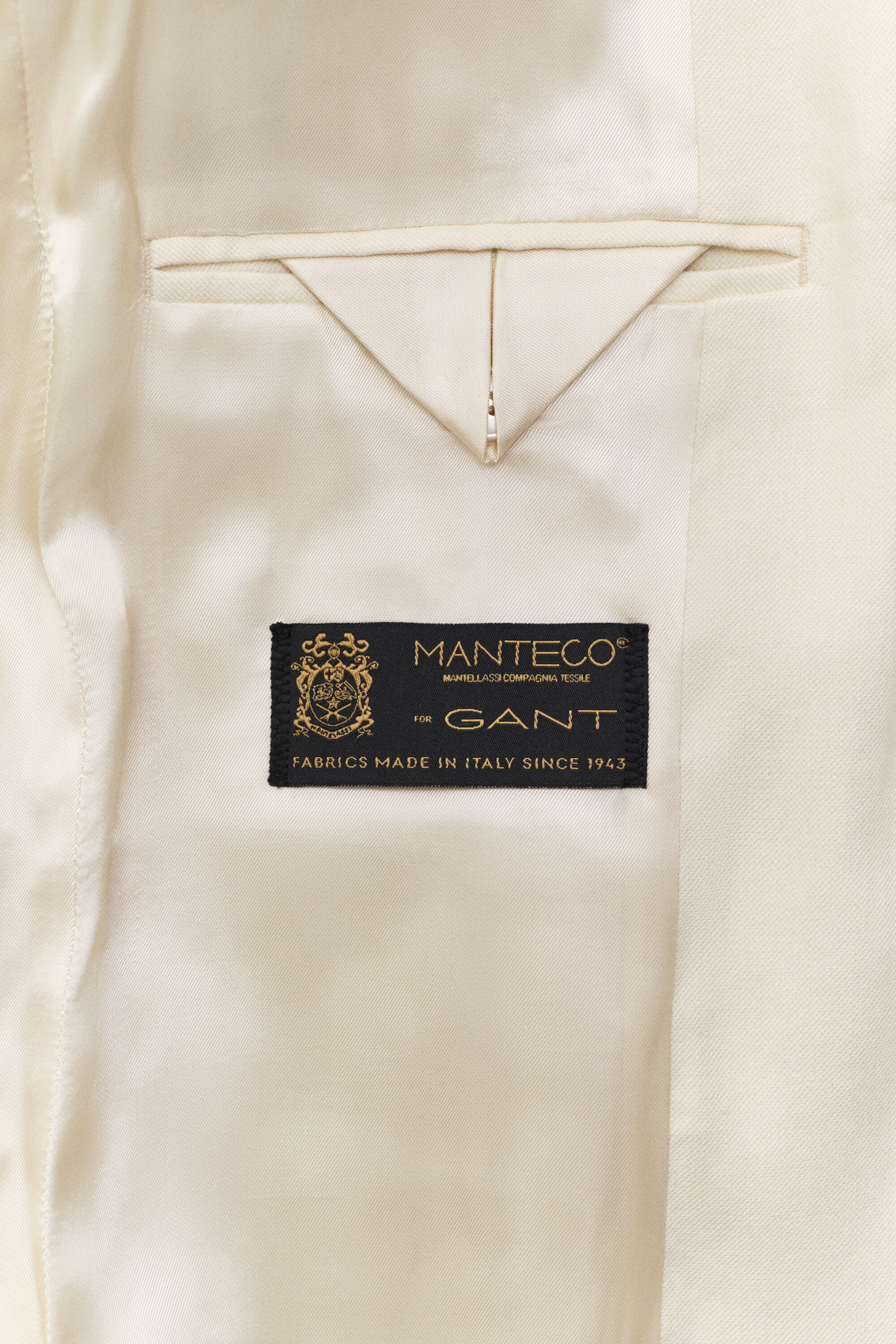 Blazer van stretchlinnen