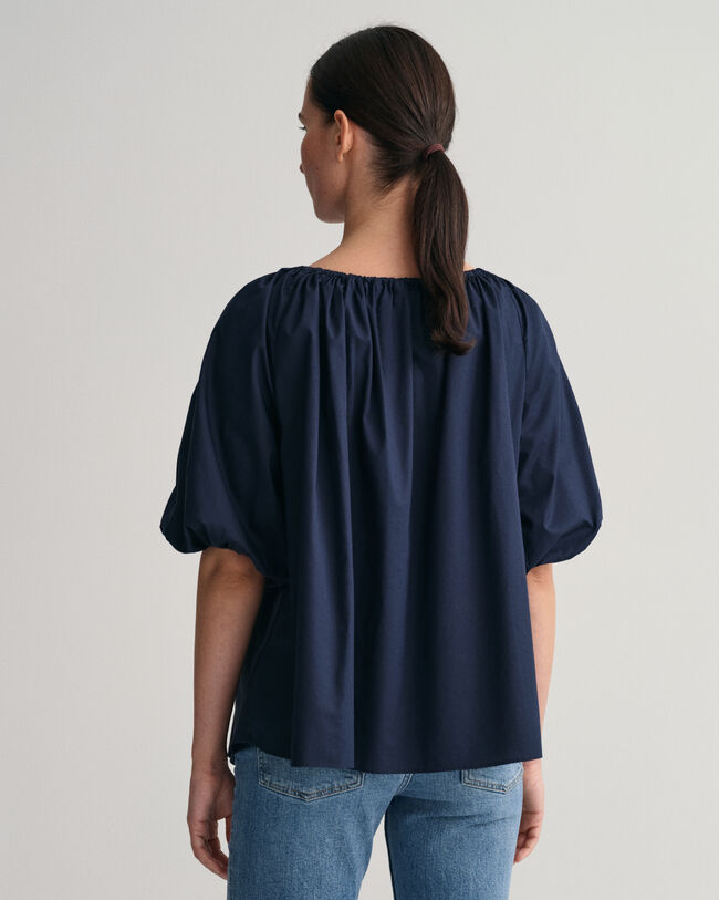 Blouse met plooien