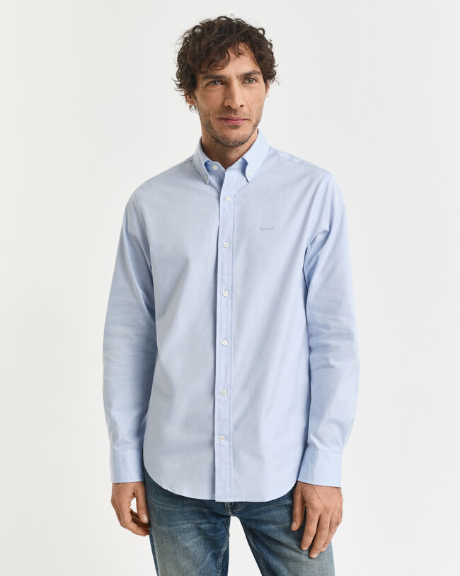Regular Fit Pinpoint Oxford-overhemd