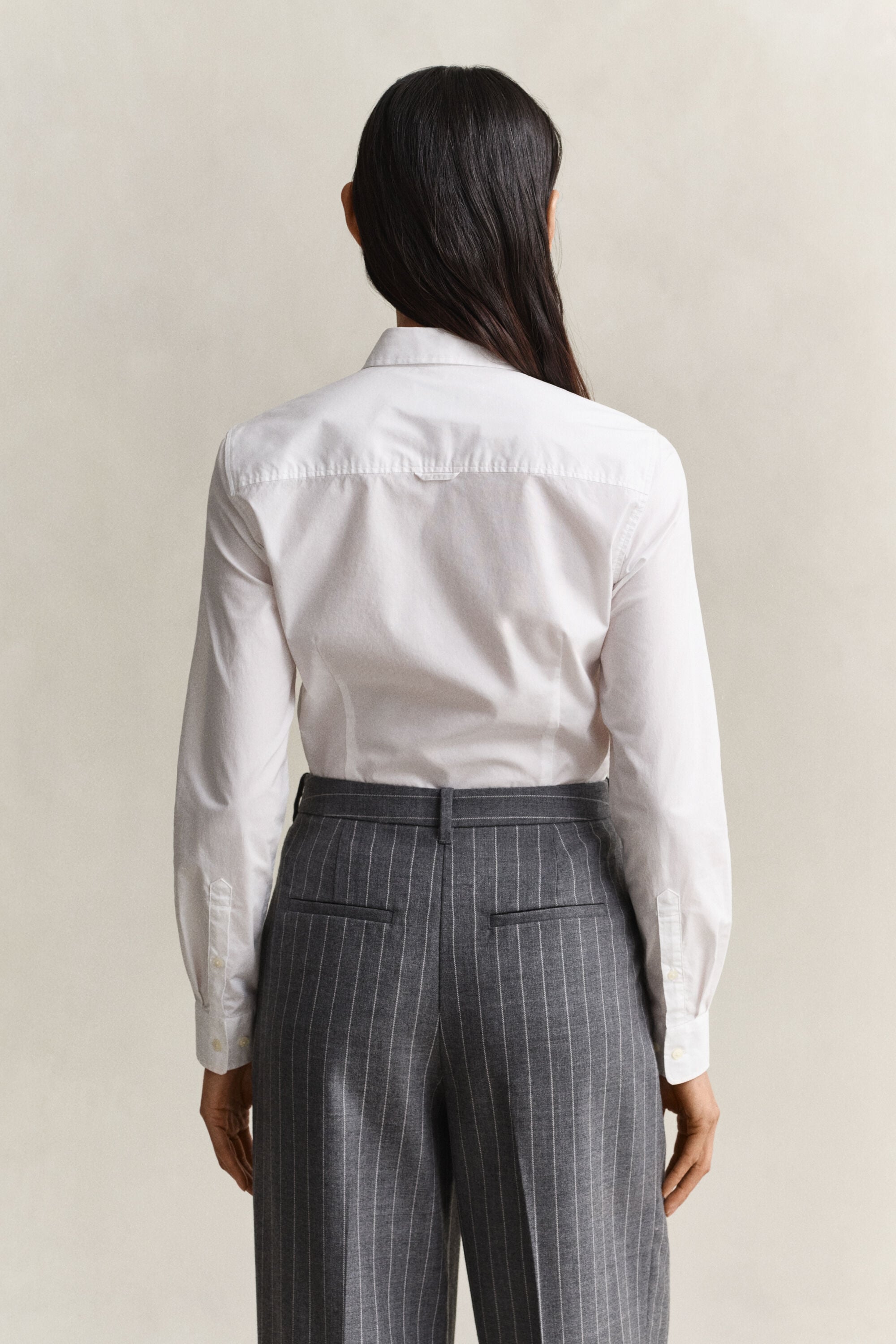 Poplin overhemd