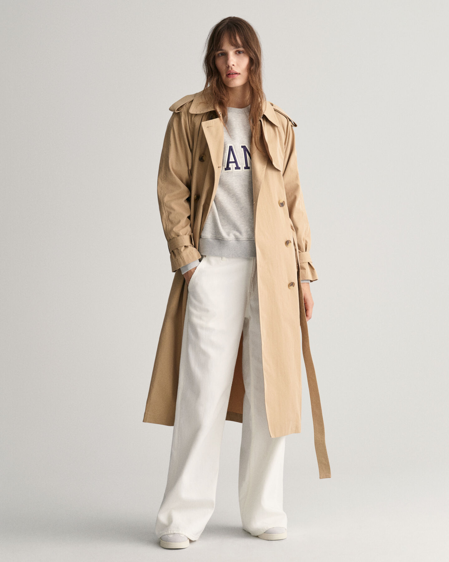 Logo-sweatshirt met ronde hals